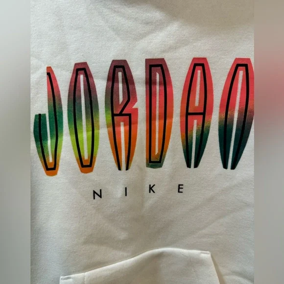 Nike Jordan MJ MVP Fleece Pullover Hoodie size medium - Picture 5 of 9